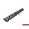 Genuine VW VOLKSWAGEN Rear Boot Badge Emblem Brushed Silver - 321853685C GX2