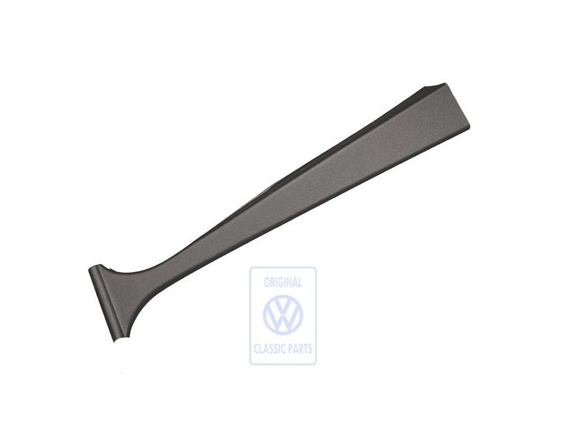 Genuine VW Trim Foil For Pillar B Black - 167853302 6AT