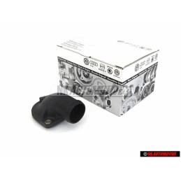Genuine VW Thermostast Housing Cover Pipe Union - 055121121F