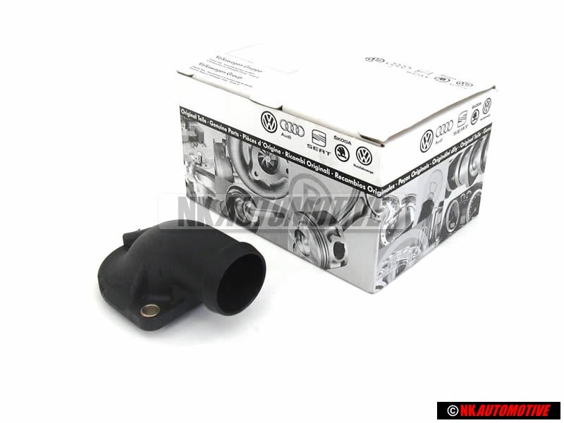Genuine VW Thermostast Housing Cover Pipe Union - 055121121F