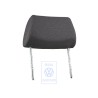 Genuine VW Head Restraint With Cover, Adjustable Grey Black - 191881901ASD02