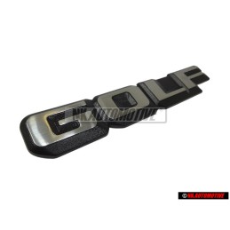 Genuine VW GOLF Rear Badge Emblem Brushed Silver - 191853687F GX2
