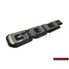 Genuine VW GOLF Rear Badge Emblem Brushed Silver - 191853687F GX2