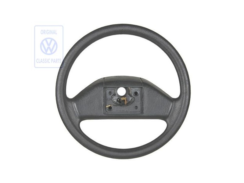 Genuine VW Steering Wheel Satin Black - 191419091AF01C