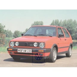 Genuine VW Radiator Grille Satin Black - 191853653F 01C