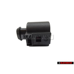 Genuine VW 2 Pin Flat Contact Housing Socket Plug Connector - 1J0973722