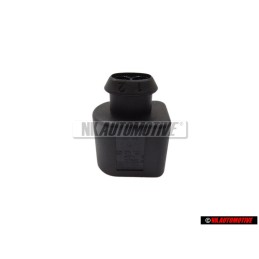 Genuine VW 2 Pin Flat Contact Housing Socket Plug Connector - 1J0973722
