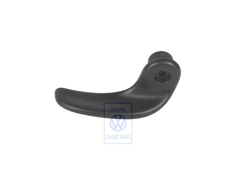 Genuine VW Handle For Seat Front Edge Adjustment Satin Black - 1H0881254A 01C