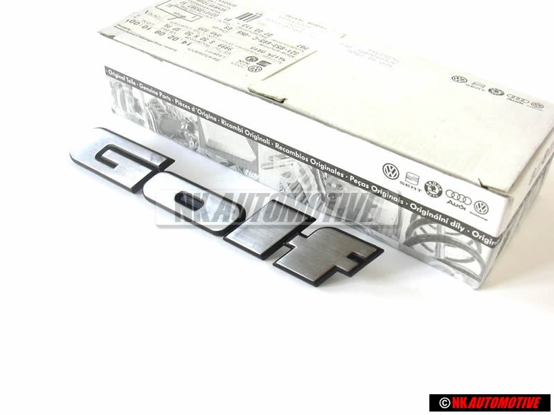 Genuine VW GOLF Rear Trunk Boot Badge Emblem Chrome - 191853687J GX2