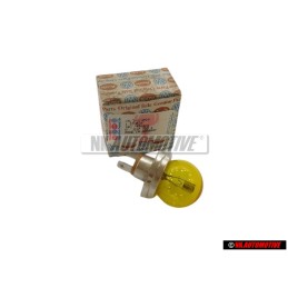 Genuine VW Bulb, Yellow Glass - N 0177054