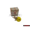 Genuine VW Bulb, Yellow Glass - N 0177054