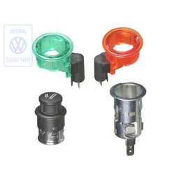 Genuine VW Cigarette Lighter With Socket And Clamping Sleeve - 321998305