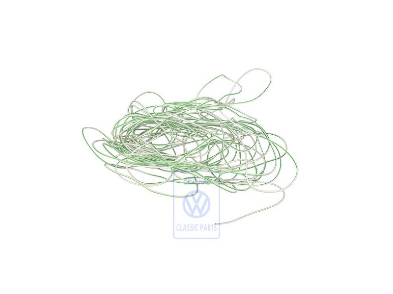 Genuine VW Resistance Cable Transparent/ Green In Coil - N 90012004