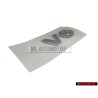 Genuine VW V6 Rear Boot Badge Emblem Chrome - 3B0853675C 739