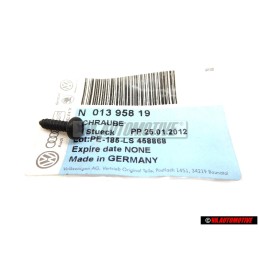 Genuine VW Oval Head Panel Screw 3.5x13 - N 01395819
