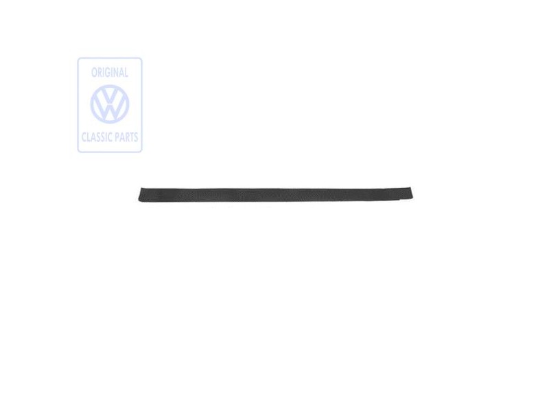 Genuine VW Decorative Film Satin Black - 193853385A 6DA
