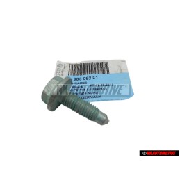 Genuine VW Bumper Carrier Hexagon Bolt M10x33 - N 90309201