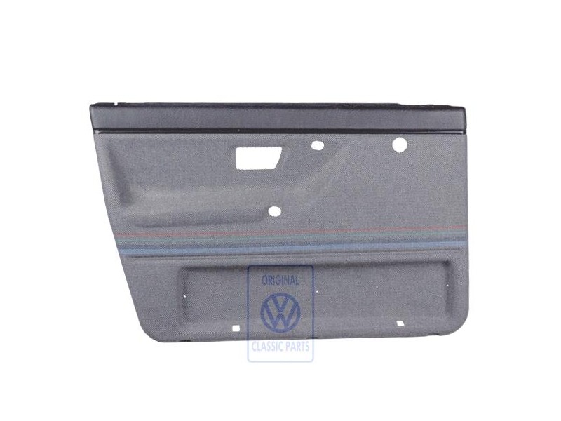 Genuine VW Door Panel Trim (Cloth) Grey Blue - 193867011BHYK5