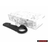 Genuine VW Seat Hinge Trim Cover Right Black - 165881478 01C