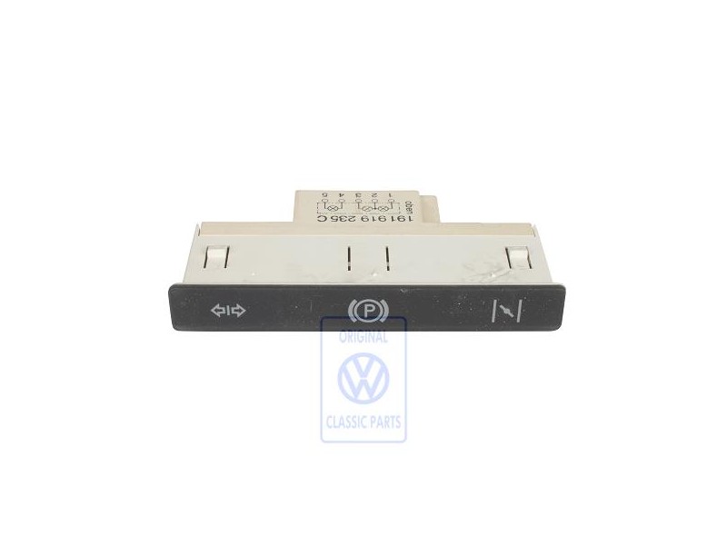 Genuine VW Control Lamp For Trailer Operation, Handbrake - 191919235C