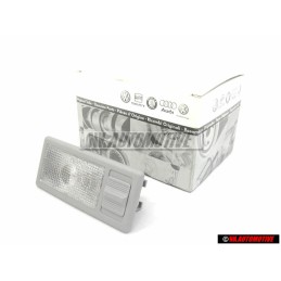 Genuine VW Passanger Interior Dome Map Compartment Light Grey - 443947105C 4YX