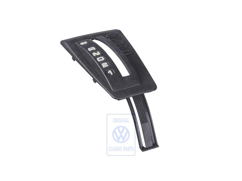 Genuine VW Trim For Gear Selector Satin Black - 191863215 LN8