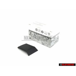 Genuine VW Roof Moulding Cover Cap Black Right - 535853720 01C