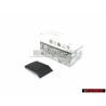 Genuine VW Roof Moulding Cover Cap Black Right - 535853720 01C