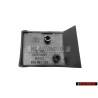 Genuine VW Roof Moulding Cover Cap Black Right - 535853720 01C