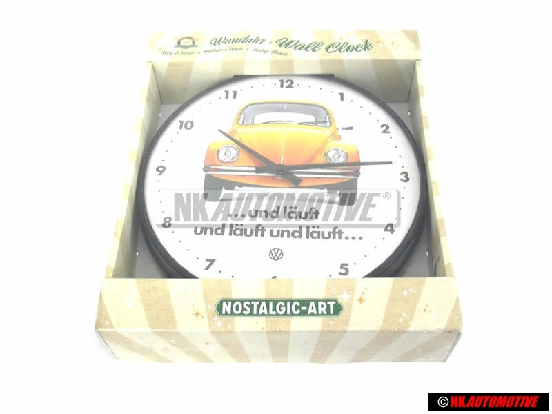 VW Classic Parts Beetle Bug Retro Vintage Clock - ZCP904330