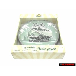 VW Classic Parts Clock Retro Vintage Bulli Bus 310mm - ZCP904331