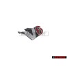Genuine VW V6 Front Grill Badge Emblem Chrome Red - 1J5853679A GQF