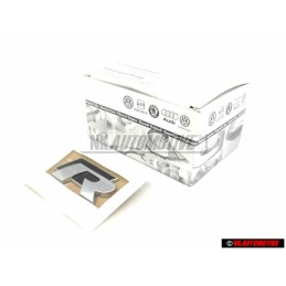 Genuine VW R Line Rear Boot Badge Emblem - 1K8853675K FOD