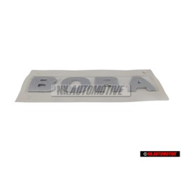 Genuine VW BORA Rear Trunk Boot Badge Emblem Chrome - 1J5853687 739
