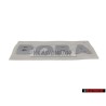 Genuine VW BORA Rear Trunk Boot Badge Emblem Chrome - 1J5853687 739