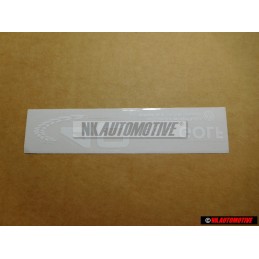 Genuine VW Boot Sticker 40 Years Golf - 5G0853279A