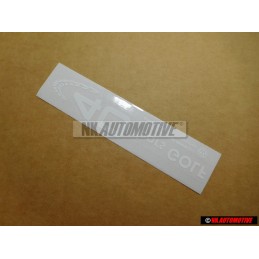 Genuine VW Boot Sticker 40 Years Golf - 5G0853279A