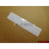 Genuine VW Boot Sticker 40 Years Golf - 5G0853279A