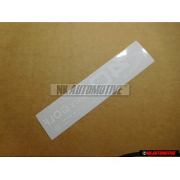Genuine VW Boot Sticker 40 Years Golf - 5G0853279A