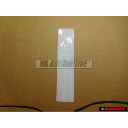 Genuine VW Boot Sticker 40 Years Golf - 5G0853279A