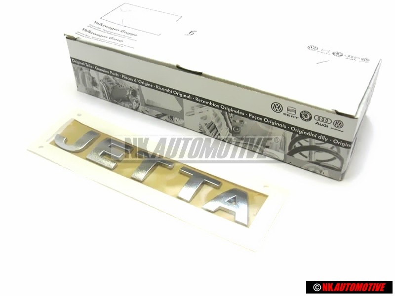 Genuine VW JETTA Rear Trunk Boot Badge Emblem Chrome - 1J5853687A 739