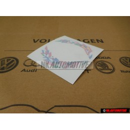 Genuine VW MANUFACTURERS WRC Rear Window Sticker Decal - 6C0853279B