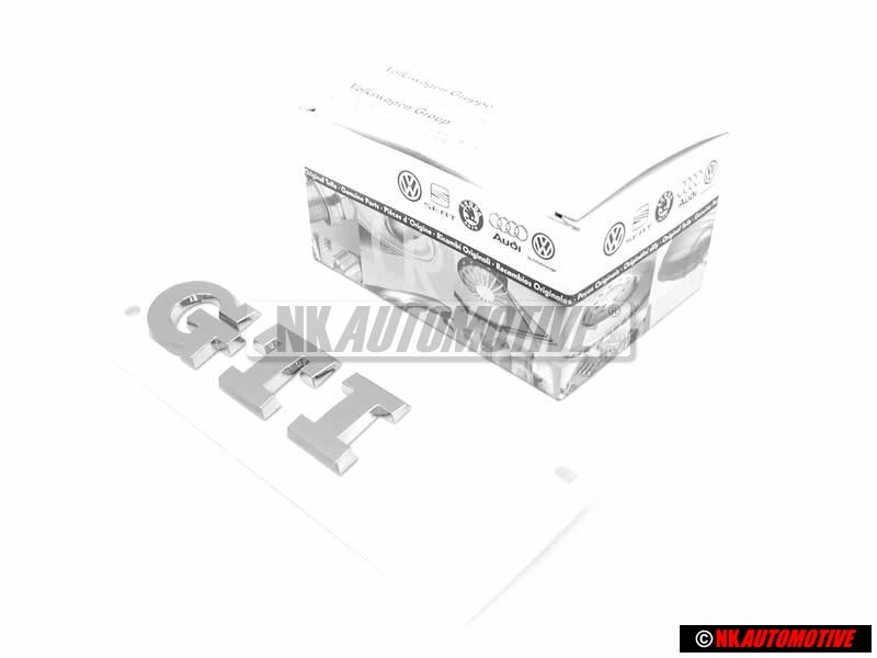 Genuine VW Rear Boot Badge Emblem Chrome - 6C0853675C 2ZZ