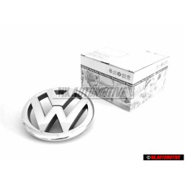 Genuine VW Front Grill Badge Emblem Chrome - 6R0853600A ULM