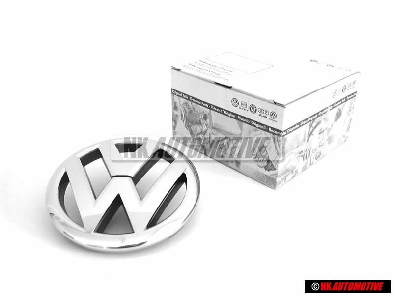 Genuine VW Front Grill Badge Emblem Chrome - 6R0853600A ULM