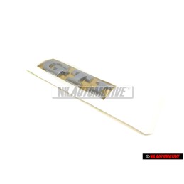 Genuine VW GTI Rear Boot Badge Emblem Chrome - 6R0853675E 739