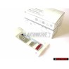 Genuine VW GTI Rear Boot Badge Chrome Red Self Adhesive - 1J0853675AHGQF