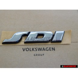 Genuine VW SDI Rear Badge Emblem Chrome - 1H0853675D Z10