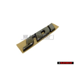 Genuine VW SDI Rear Badge Emblem Chrome - 1H0853675D Z10