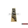 Genuine VW SDI Rear Badge Emblem Chrome - 1H0853675D Z10